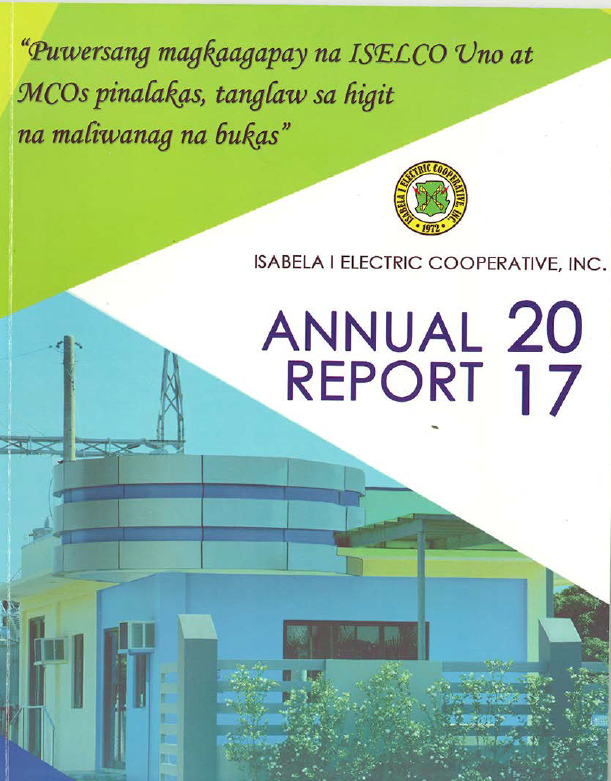 ISELCO I Annual Report 2017